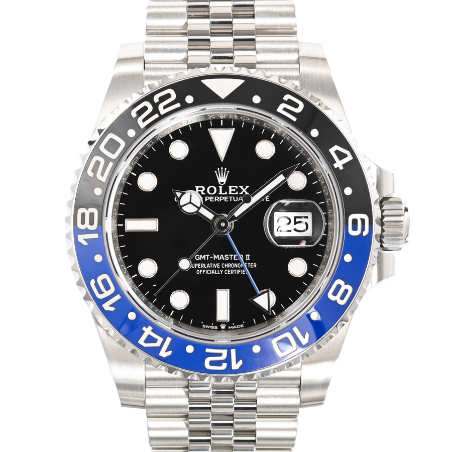 【中古A品】  ロレックス GMTマスター2  126710BLNR/J ステンレス 元町本店