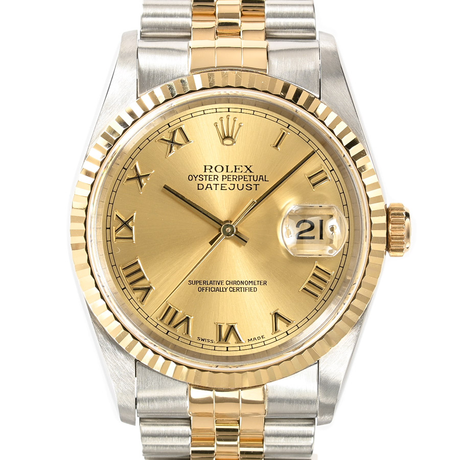 【中古A品】  ロレックス デイトジャスト  16233 ステンレス/イエローゴールド 新宿歌舞伎町店
