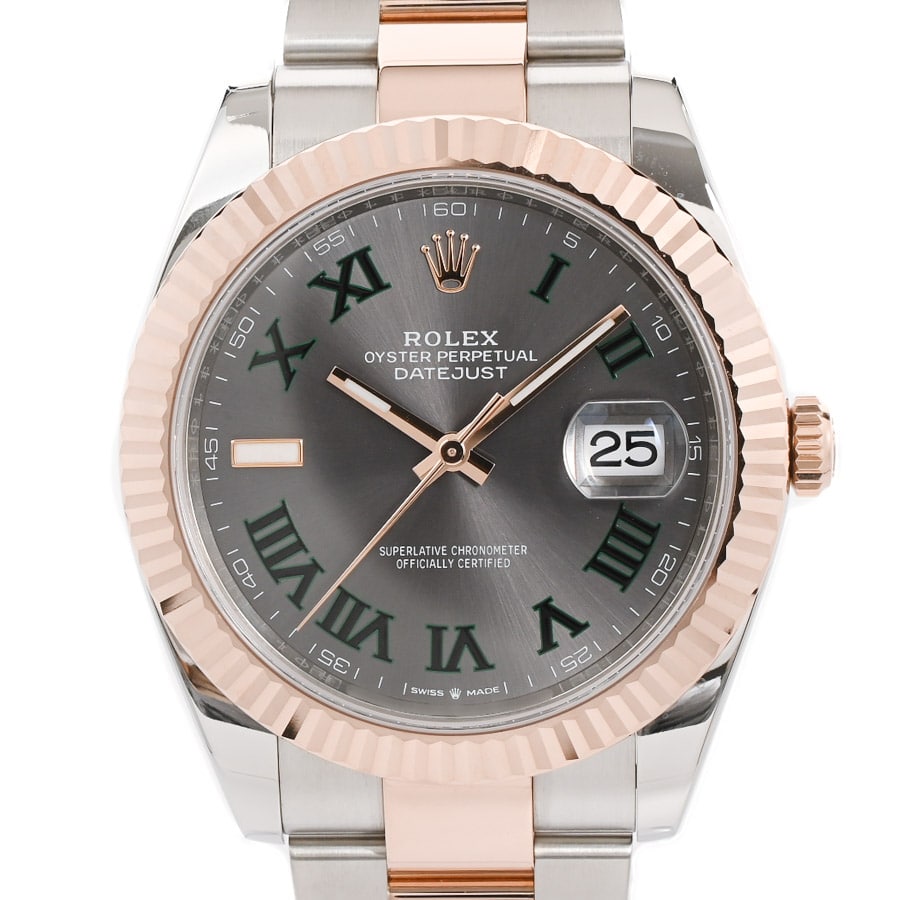 【中古A品】  ロレックス デイトジャスト41  126331/OYS ステンレス/ピンクゴールド 新宿歌舞伎町店