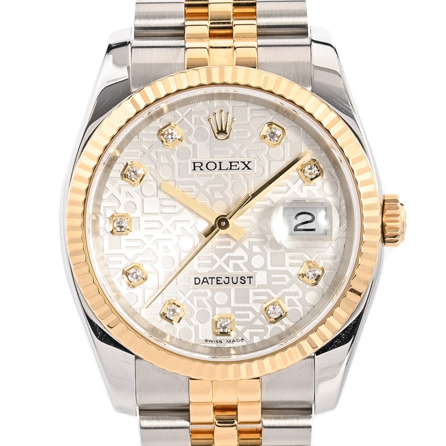 デイトジャスト シルバージュビリー ケース:約36mm/ブレスサイズ:約18.5cm