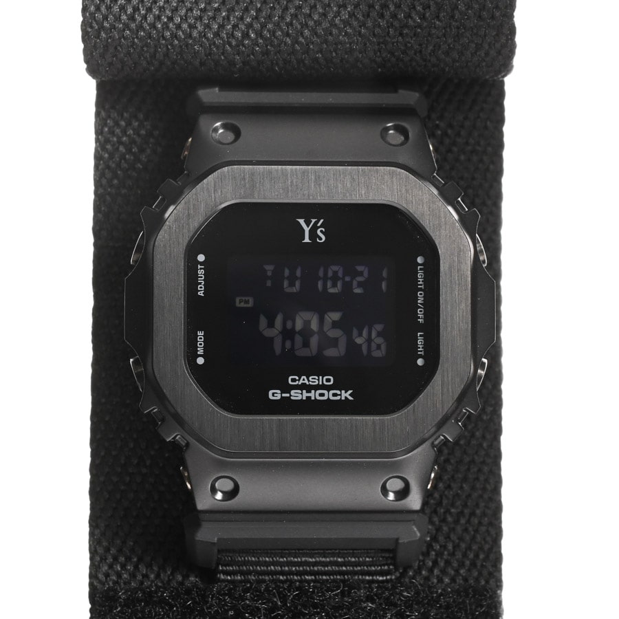 G-SHOCK Y's ヨウジヤマモト ブラック ケース:約39mm(実寸)