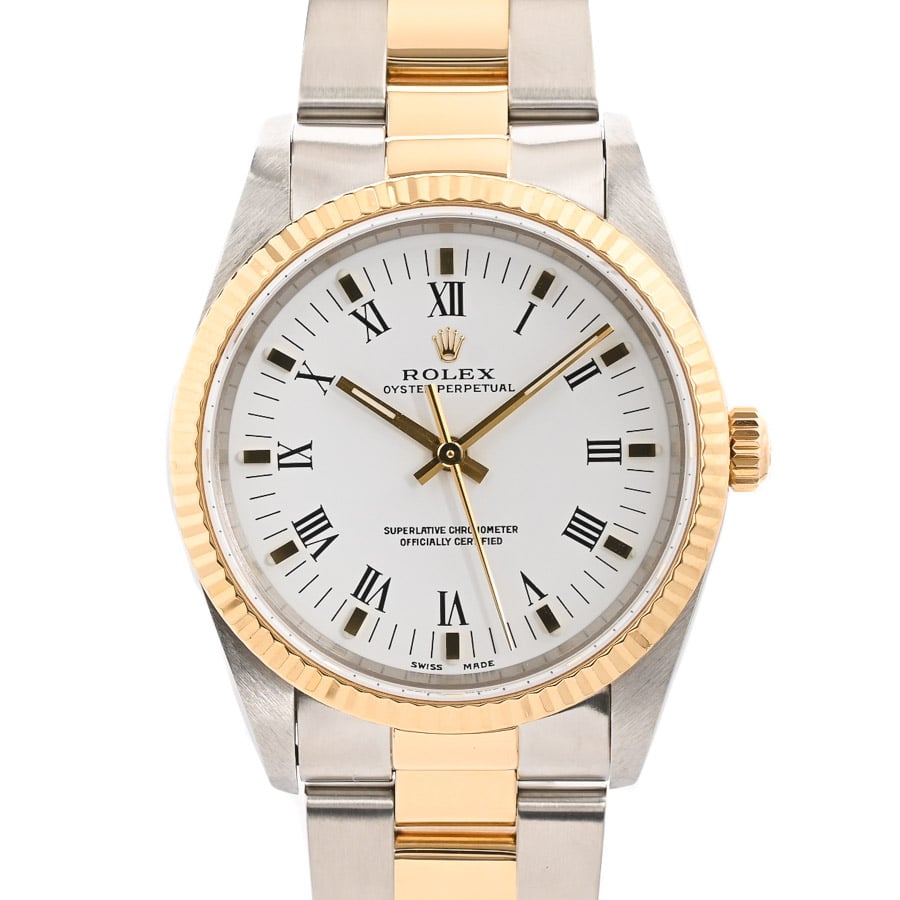 【中古A品】  ロレックス オイスターパーペチュアル  14233 ステンレス/イエローゴールド 新宿歌舞伎町店