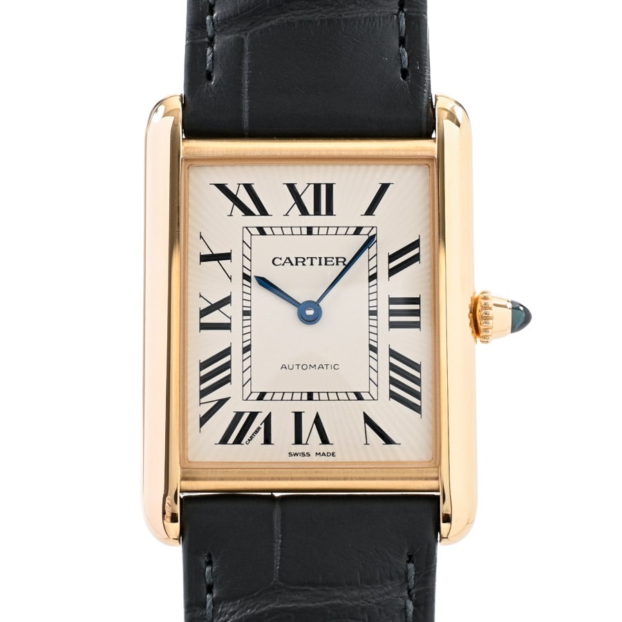 【未使用品】  カルティエ タンク ルイ カルティエ LM  WGTA0357 イエローゴールド 銀座