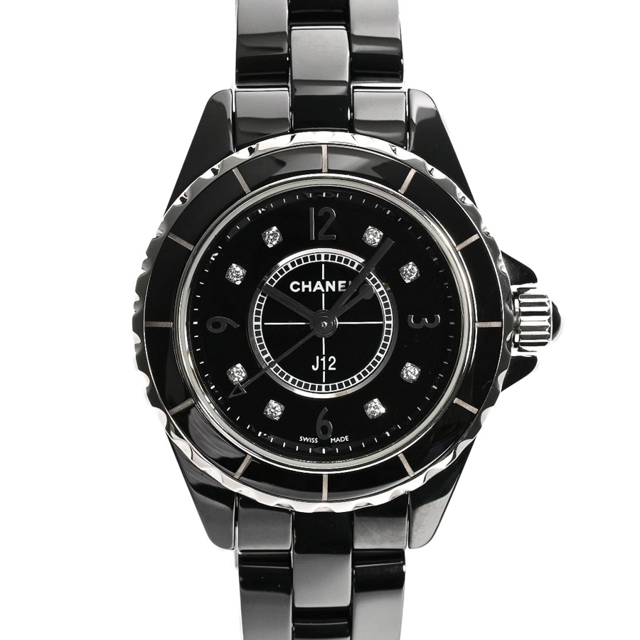【中古A品】  シャネル J12 29mm  H2569 セラミック 元町本店