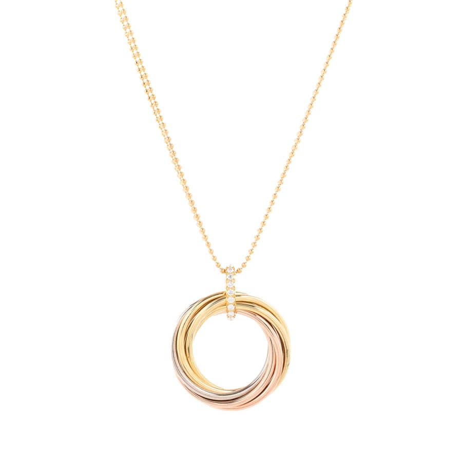 【中古A品】  カルティエ トリニティ  B7224806 K18YWP 横浜関内店