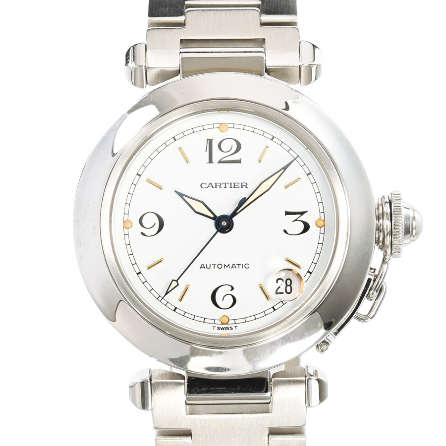 【中古A品】  カルティエ パシャC  W31015M7 ステンレス 元町本店