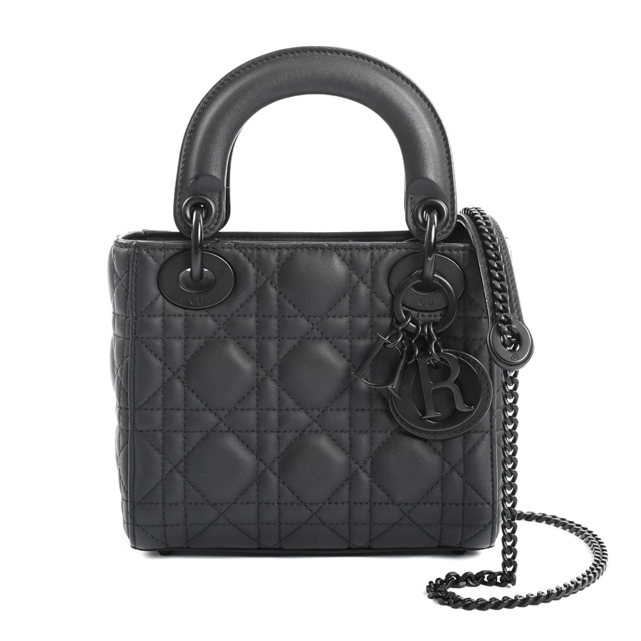 【中古A品】  ディオール レディディオールミニ  M0505SLO1_M989 カーフ 新宿歌舞伎町店