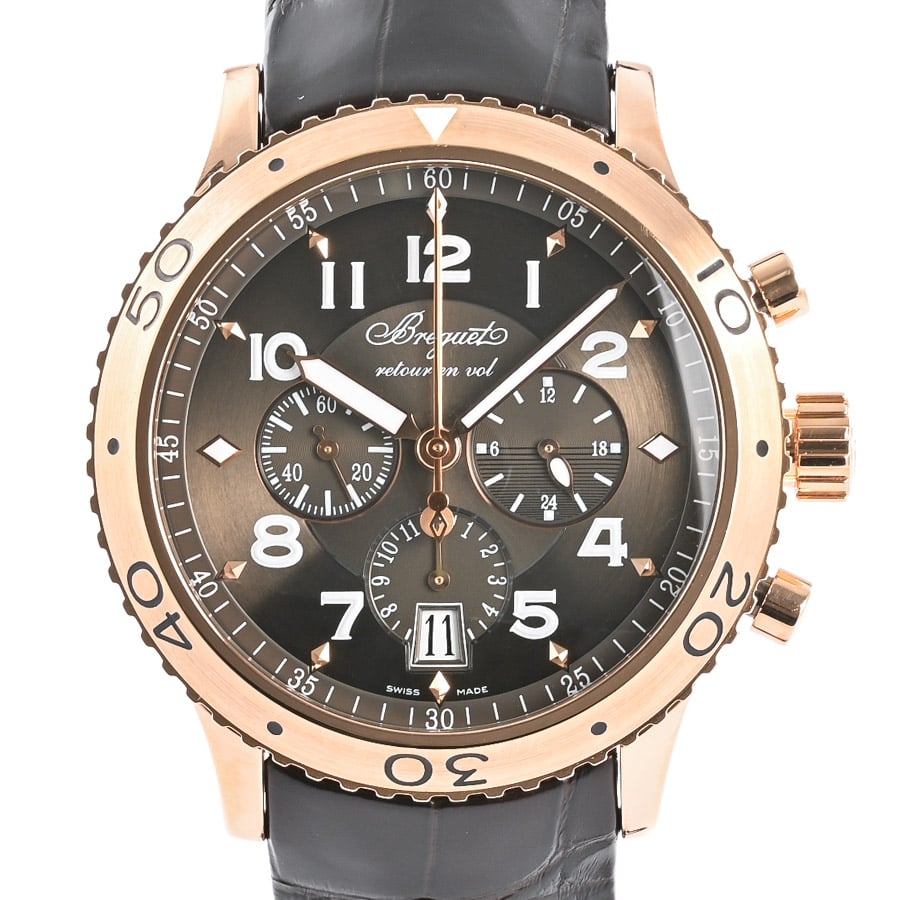 【中古A品】  ブレゲ トランスアトランティック タイプXXI  3810BR/92/9ZU ピンクゴールド 横浜関内店