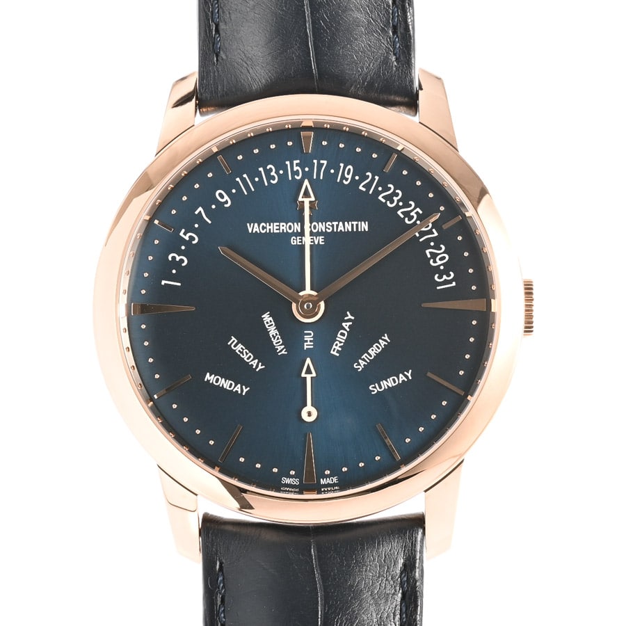 【中古A品】  ヴァシュロンコンスタンタン パトリモニー レトログラード デイデイト  4000U/000R-B516 ピンクゴールド 銀座