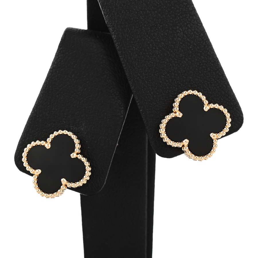 【中古A品】  ヴァンクリーフアーペル ヴィンテージアルハンブラ  VCARA44200 K18イエローゴールド THE YOKOHAMA FRONT