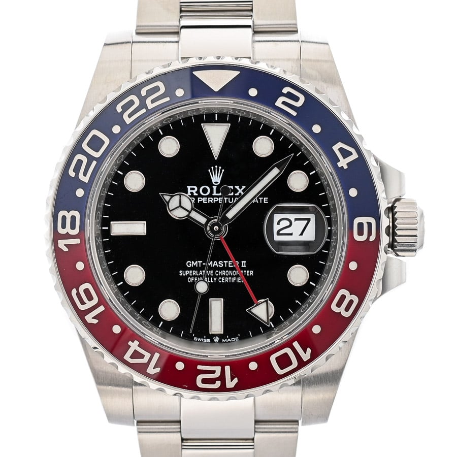 【中古A品】  ロレックス GMTマスター2  126710BLRO/OYS ステンレス 新宿歌舞伎町店