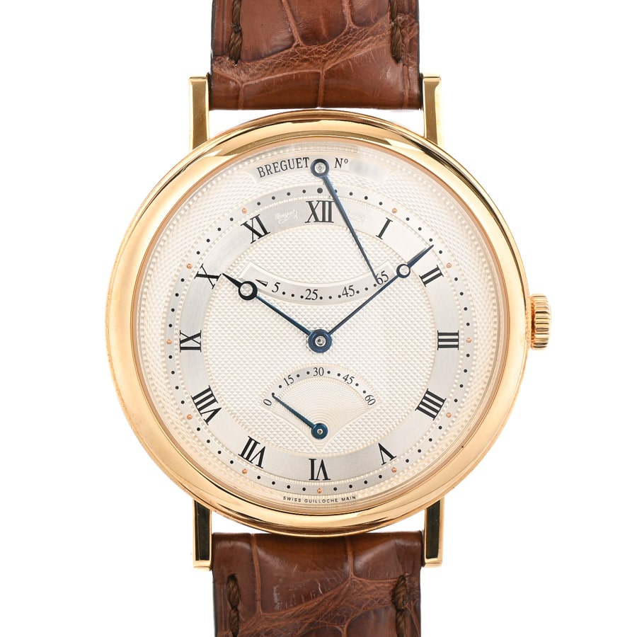 【中古A品】  ブレゲ クラシック レトログレードセコンド パワーリザーブ  5207BA/12/9V6 イエローゴールド 銀座