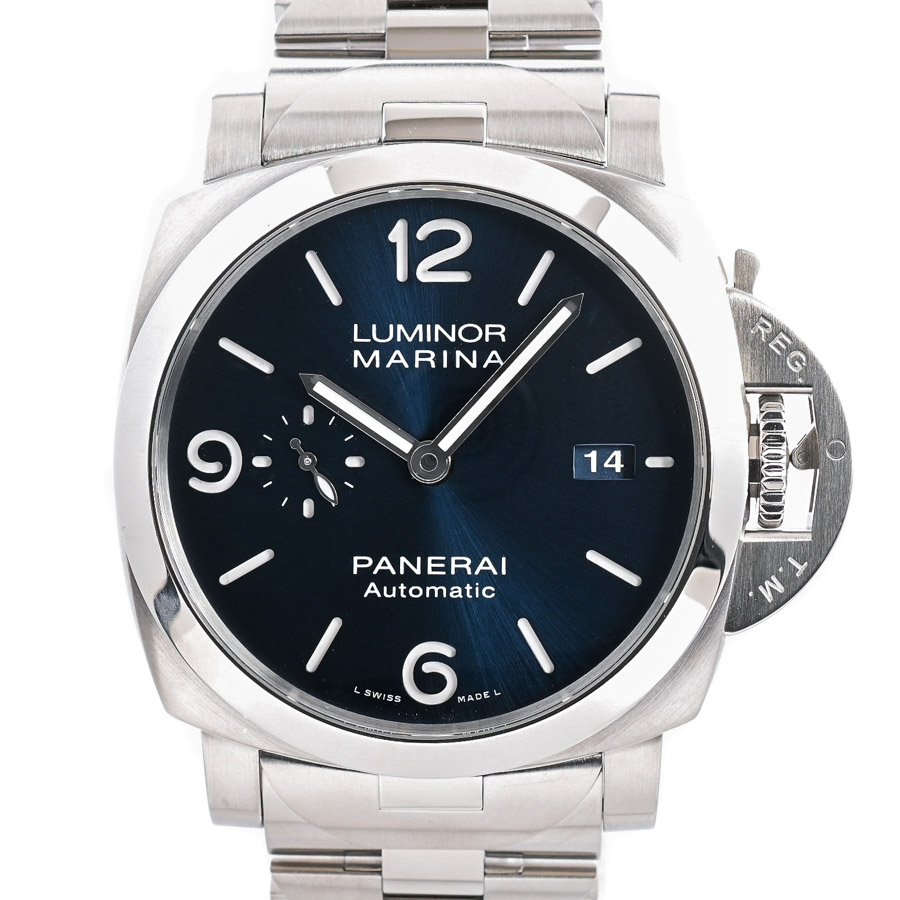 【中古A品】  パネライ ルミノールマリーナ スペッキオ ブルー  PAM01316 ステンレス 銀座