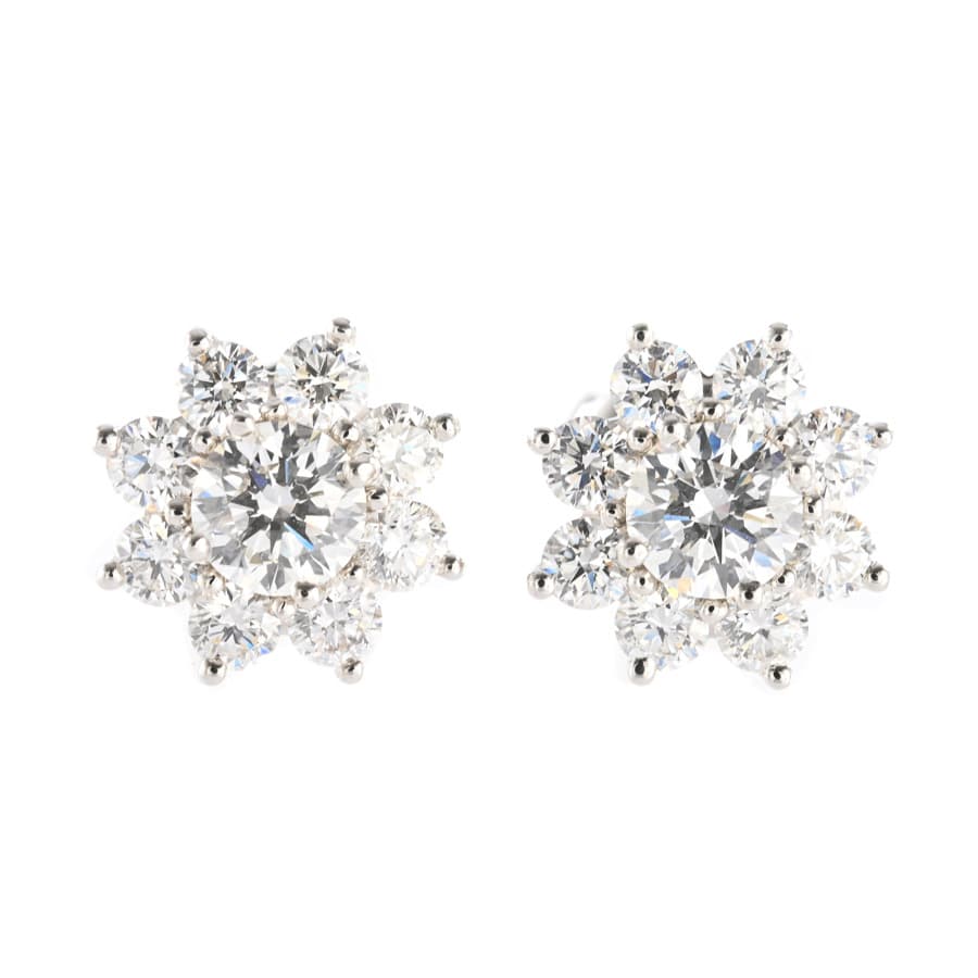 【中古A品】  ハリーウィンストン サンフラワー ミニ  EADPPO003SF Pt950 銀座