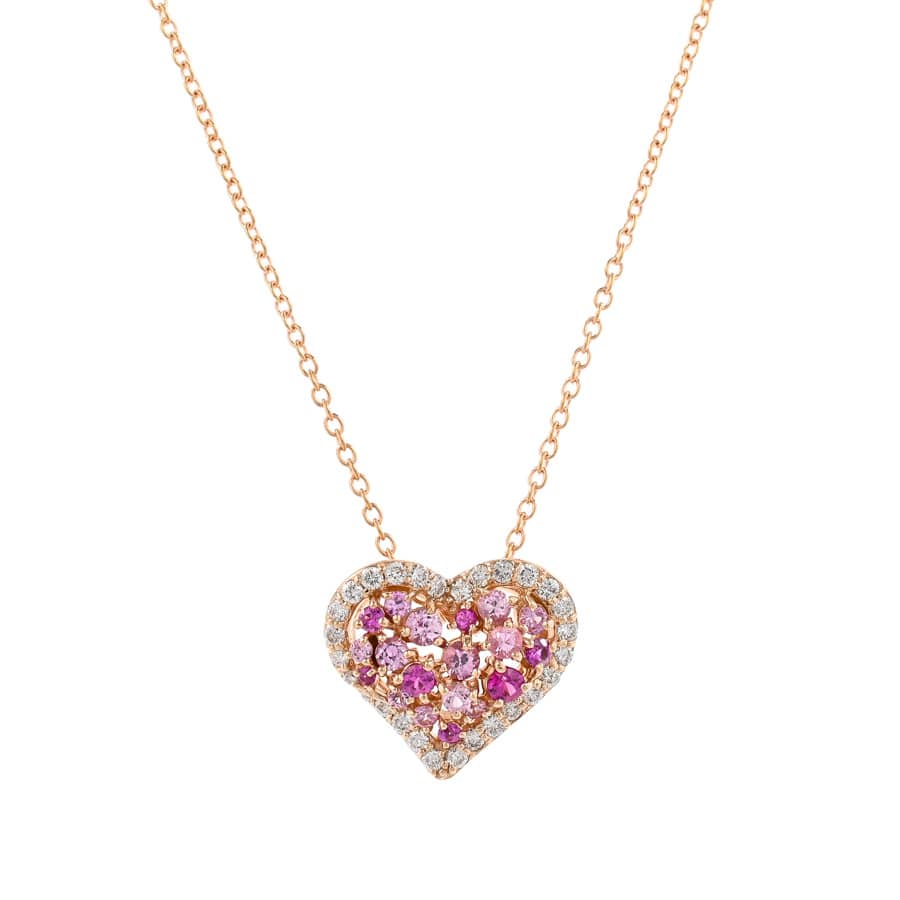 【中古A品】  ポンテヴェキオ ピンクサファイア ネックレス   K18ピンクゴールド 新宿歌舞伎町店