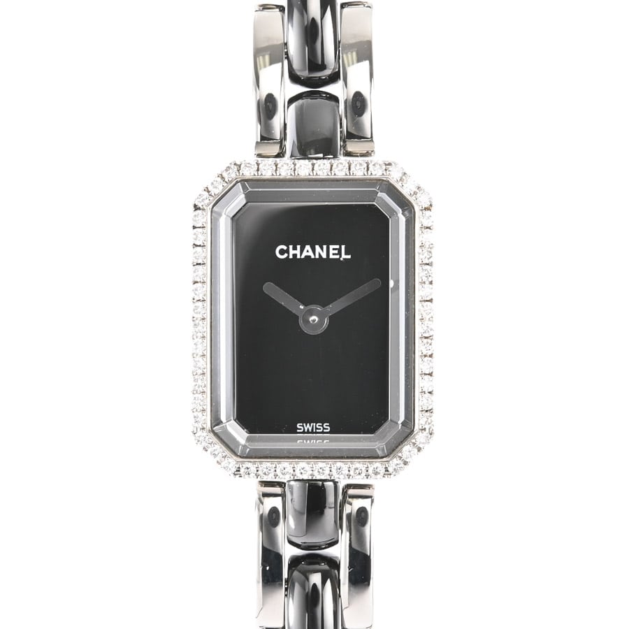 【中古A品】  シャネル プルミエール セラミック  H2163 ステンレス/セラミック 元町本店