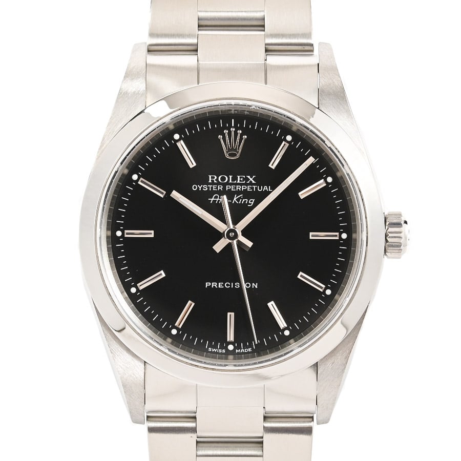 【中古A品】  ロレックス エアキング  14000M ステンレス 元町本店