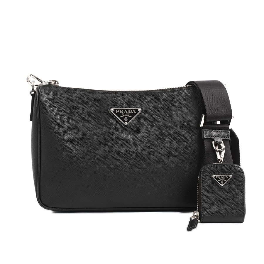 【中古SA品】  プラダ ショルダーバッグ  2VH113 サフィアノ 横浜関内店