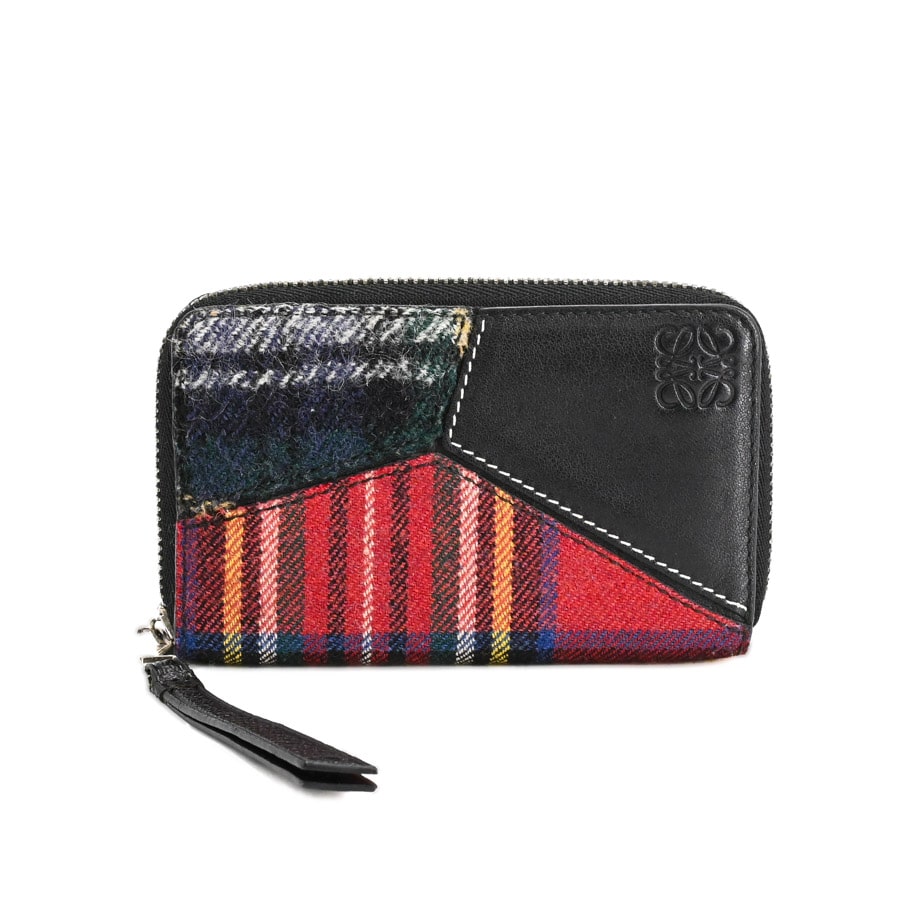 【中古B品】  ロエベ パズルウールコインケース   ウール 元町本店