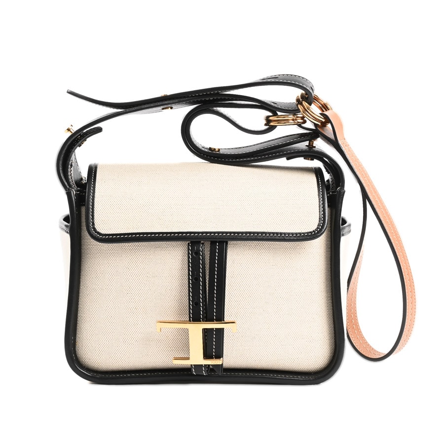 【中古A品】  トッズ Tタイムレスショルダーバッグ   キャンバス 横浜関内店