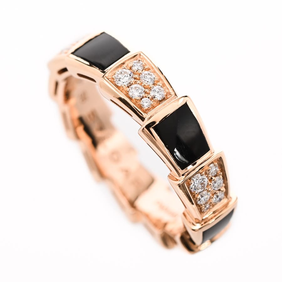 【中古A品】  ブルガリ セルペンティ ヴァイパー  AN858711/356636 K18ピンクゴールド THE YOKOHAMA FRONT