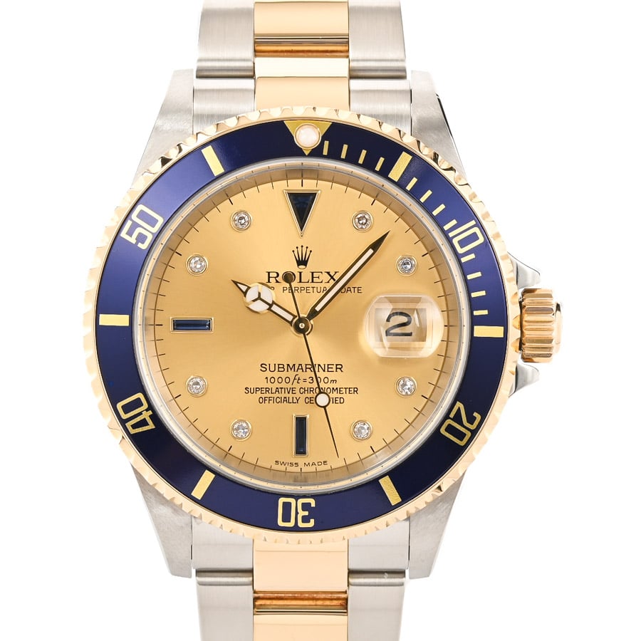 【中古A品】  ロレックス サブマリーナー  16613SG ステンレス/イエローゴールド 横浜関内店