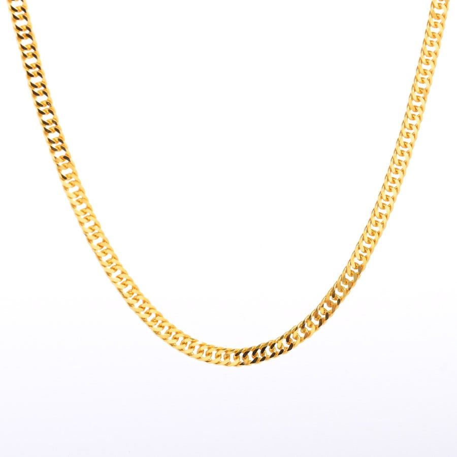 【新品】  ノンブランドジュエリー 喜平ネックレス 6面ダブル 9.4g   K24イエローゴールド 横浜関内店