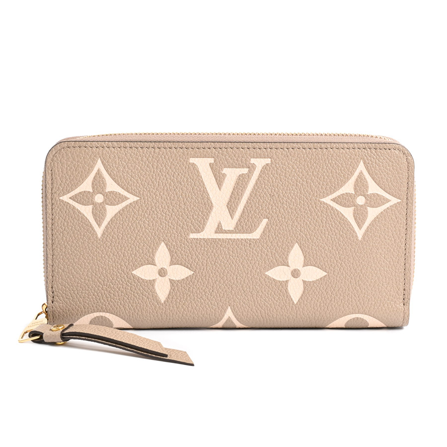 【中古A品】  ルイヴィトン ジッピーウォレット バイカラーアンプラント M69794  元町本店