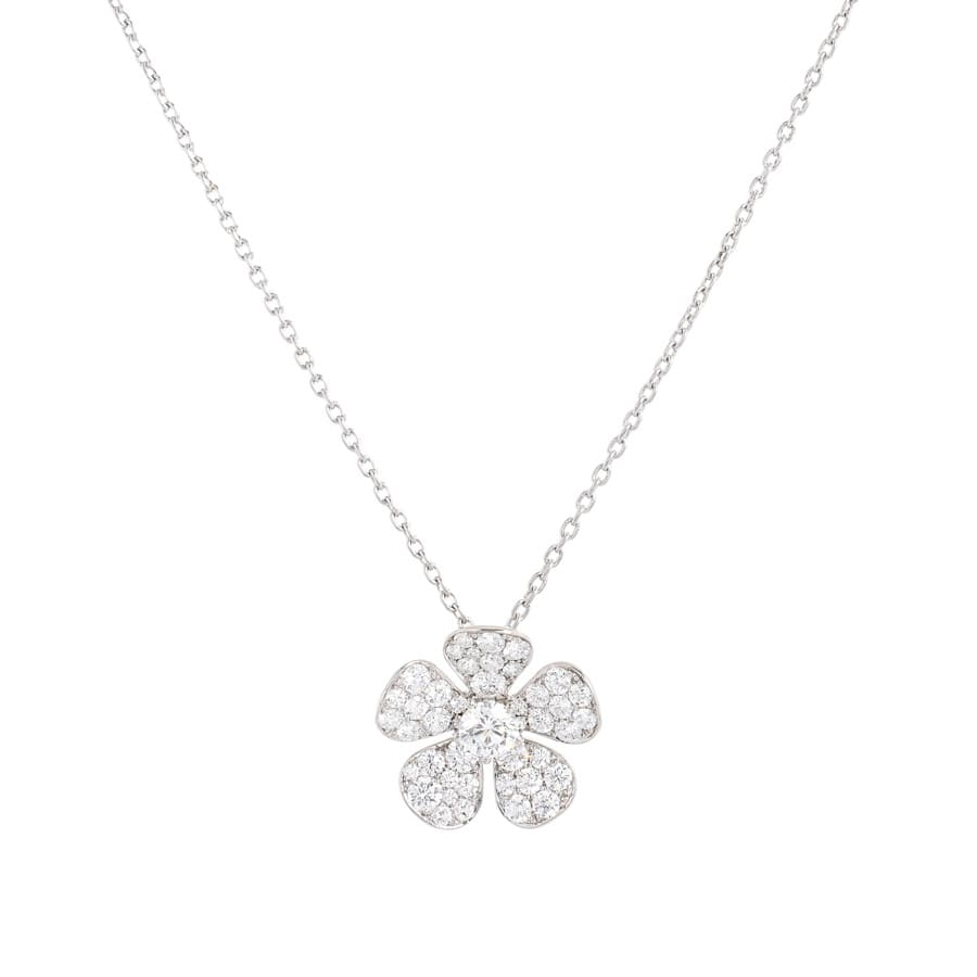 【中古A品】  ギメル ダイヤ ネックレス   Pt950 銀座