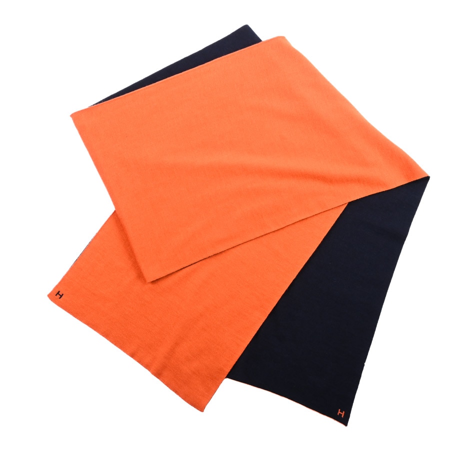 【中古A品】  エルメス マフラー   カシミア 元町本店