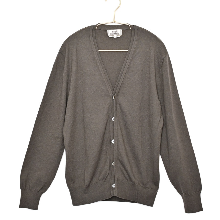 【中古A品】  エルメス カーディガン   カシミア 元町本店