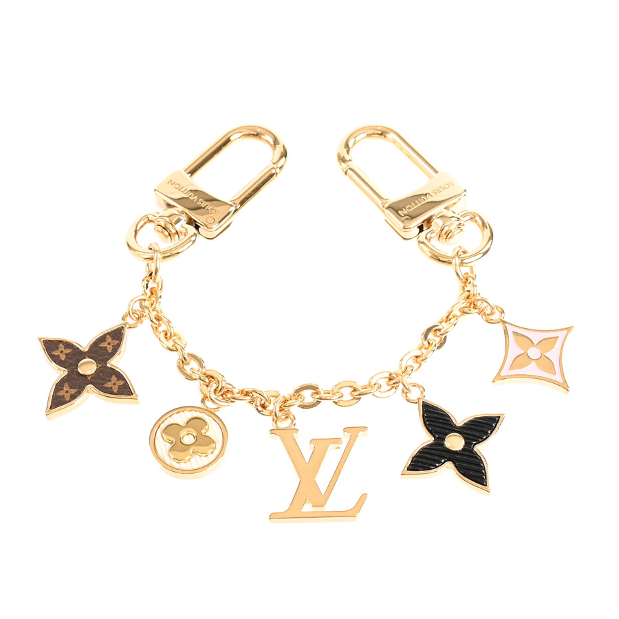 【中古A品】  ルイヴィトン チェーンスプリングストリート モノグラム M01188 ゴールドメッキ THE YOKOHAMA FRONT