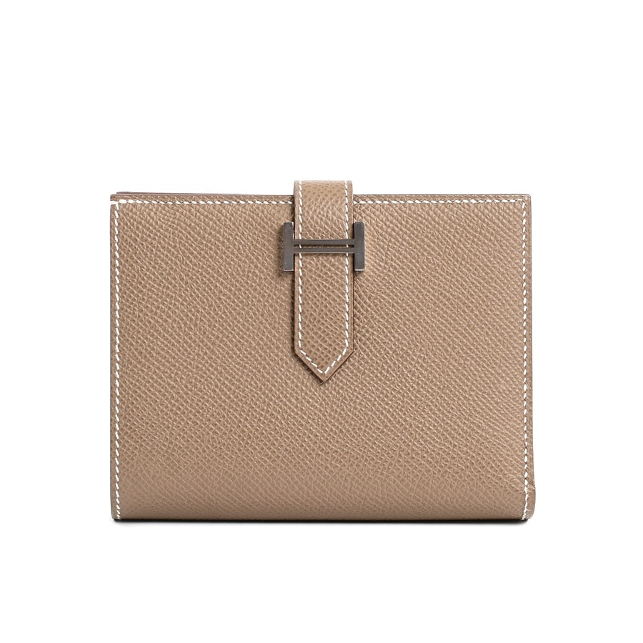 【中古A品】  エルメス ベアンコンパクト   ヴォーエプソン 元町本店