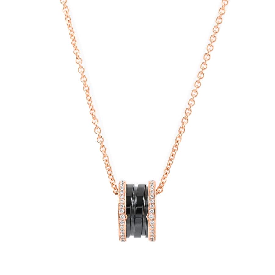 【中古A品】  ブルガリ BZERO1   K18ピンクゴールド/セラミック(K18PG/セラミック) 元町本店