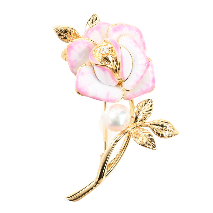 【中古A品】  ミキモト プリンセスグレース   K18イエローゴールド 元町本店