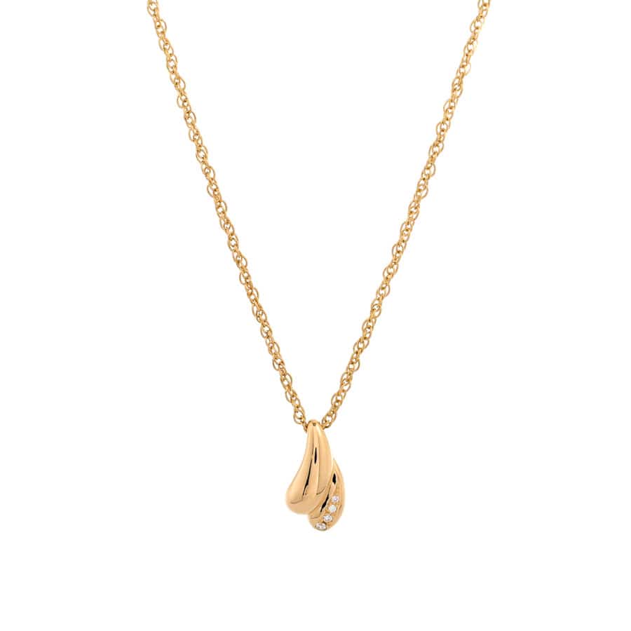 【中古A品】  ポーラ ダイヤ ネックレス   K18イエローゴールド 新宿歌舞伎町店