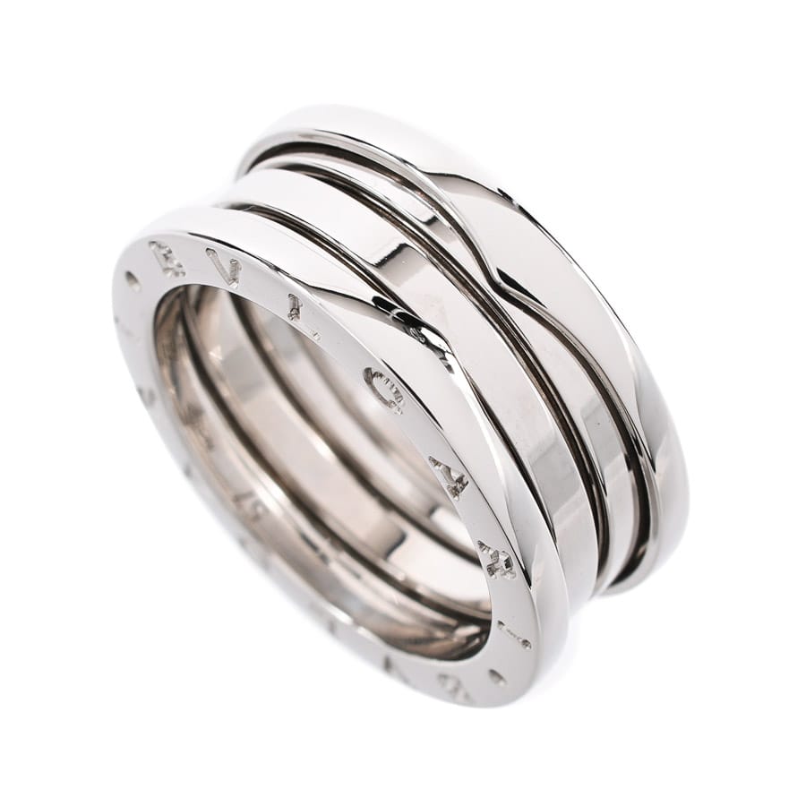 【中古A品】  ブルガリ BZERO1  323538 K18ホワイトゴールド THE YOKOHAMA FRONT