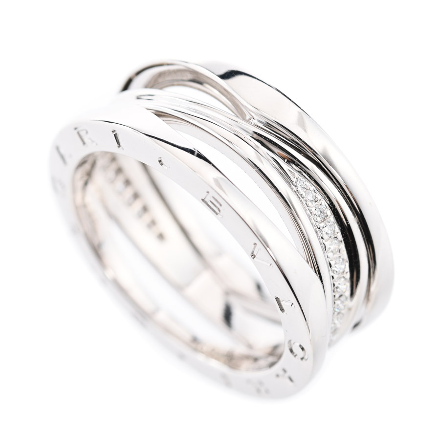 【中古A品】  ブルガリ BZER01 レジェンド   K18ホワイトゴールド 銀座