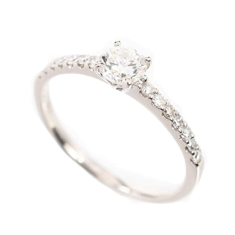 【中古A品】  ノンブランドジュエリー ダイヤ リング   プラチナ900 銀座