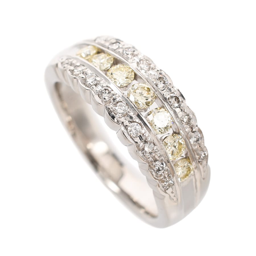 【中古A品】  ノンブランドジュエリー ダイヤ リング   プラチナ900 横浜関内店