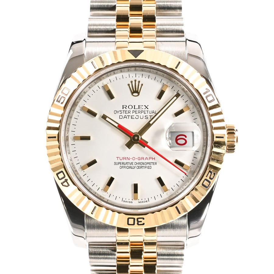 【中古A品】  ロレックス ターノグラフ  116263 ステンレス/イエローゴールド 元町本店