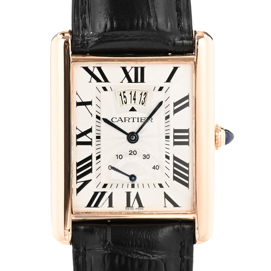 【中古A品】  カルティエ タンク ルイ カルティエ XL マニュアルデイト  W1560003 ピンクゴールド 横浜関内店
