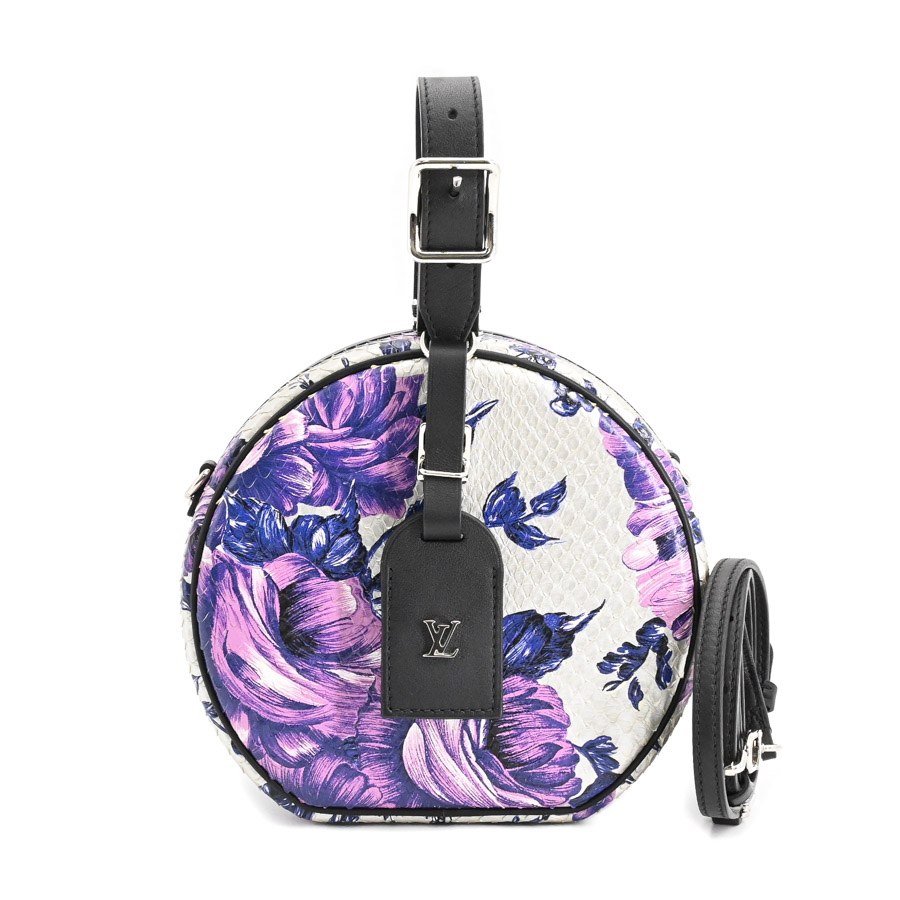 【中古A品】  ルイヴィトン プティットボワットシャポー   パイソン THE YOKOHAMA FRONT