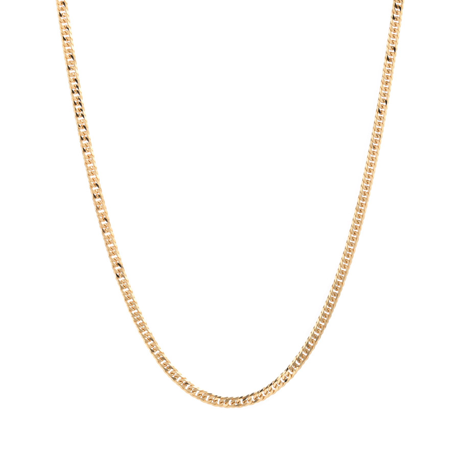 【中古A品】  ノンブランドジュエリー 喜平ネックレス 6面ダブル 20.1g   K18YG 横浜関内店