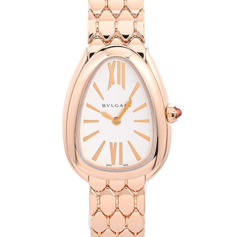 【中古A品】  ブルガリ セルペンティ セドゥットーリ  SPP33WGG ピンクゴールド 銀座