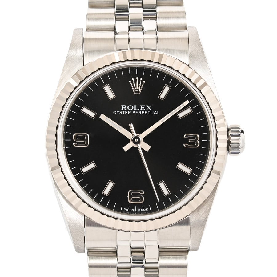 【中古A品】  ロレックス オイスターパーペチュアル  77014 ステンレス/ホワイトゴールド 横浜関内店