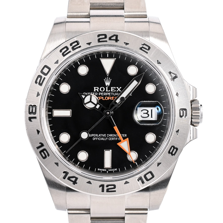 【未使用品】  ロレックス エクスプローラー2  216570 ステンレス 新宿歌舞伎町店