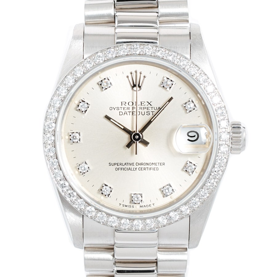 【中古A品】  ロレックス デイトジャスト  68286G プラチナ 横浜関内店