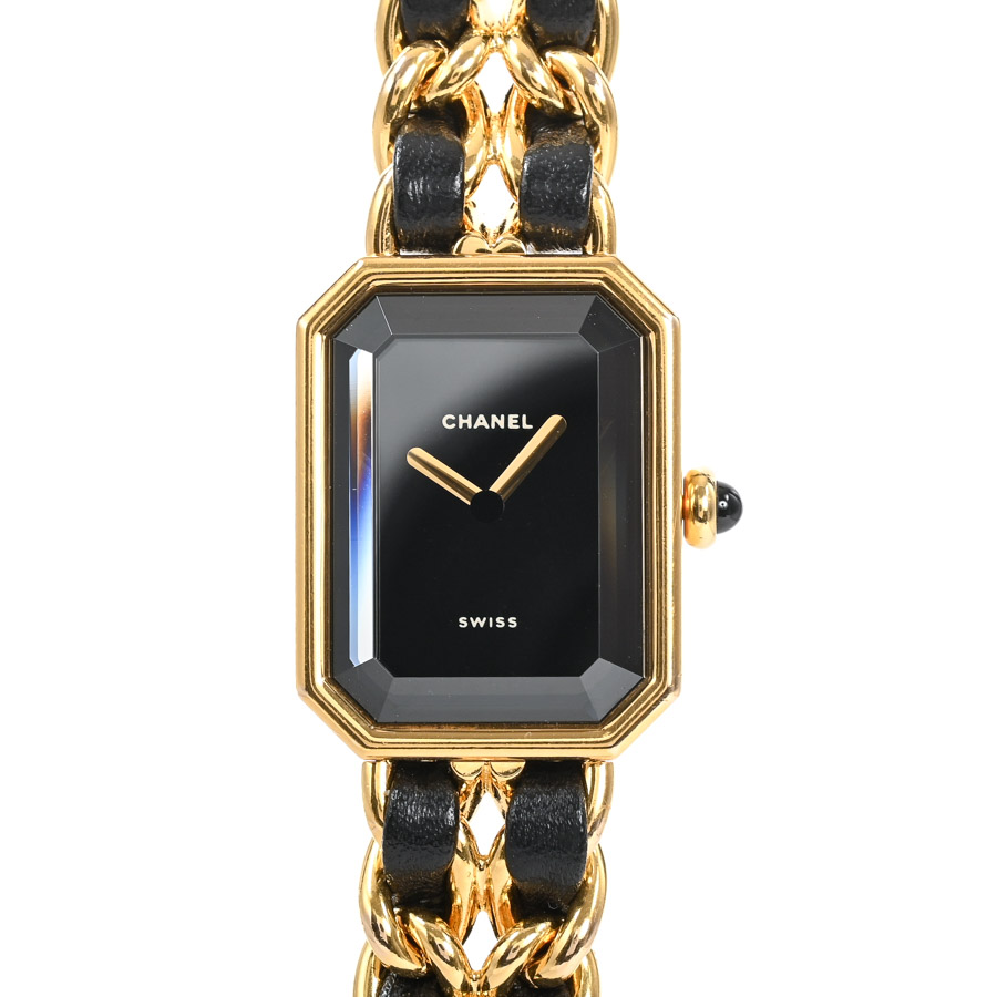 【中古A品】  シャネル プルミエール  H0001 ゴールドメッキ 元町本店