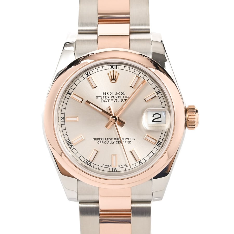 【中古A品】  ロレックス デイトジャスト  178241 ステンレス/ピンクゴールド 銀座